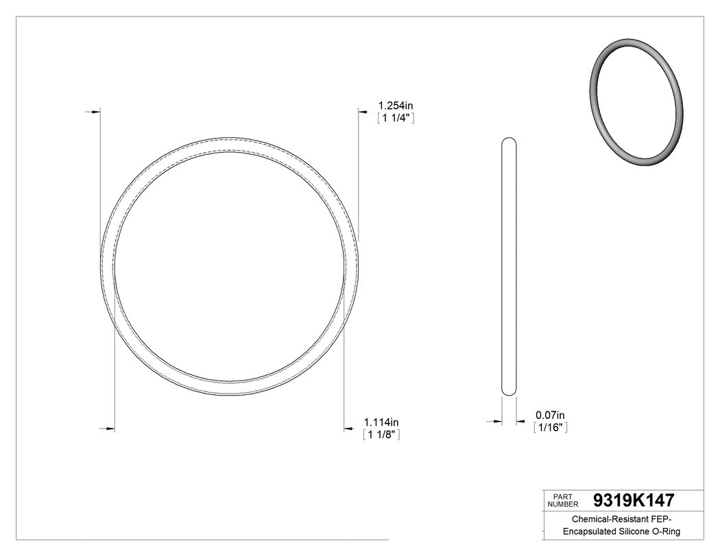 Technical drawing - 9319K147